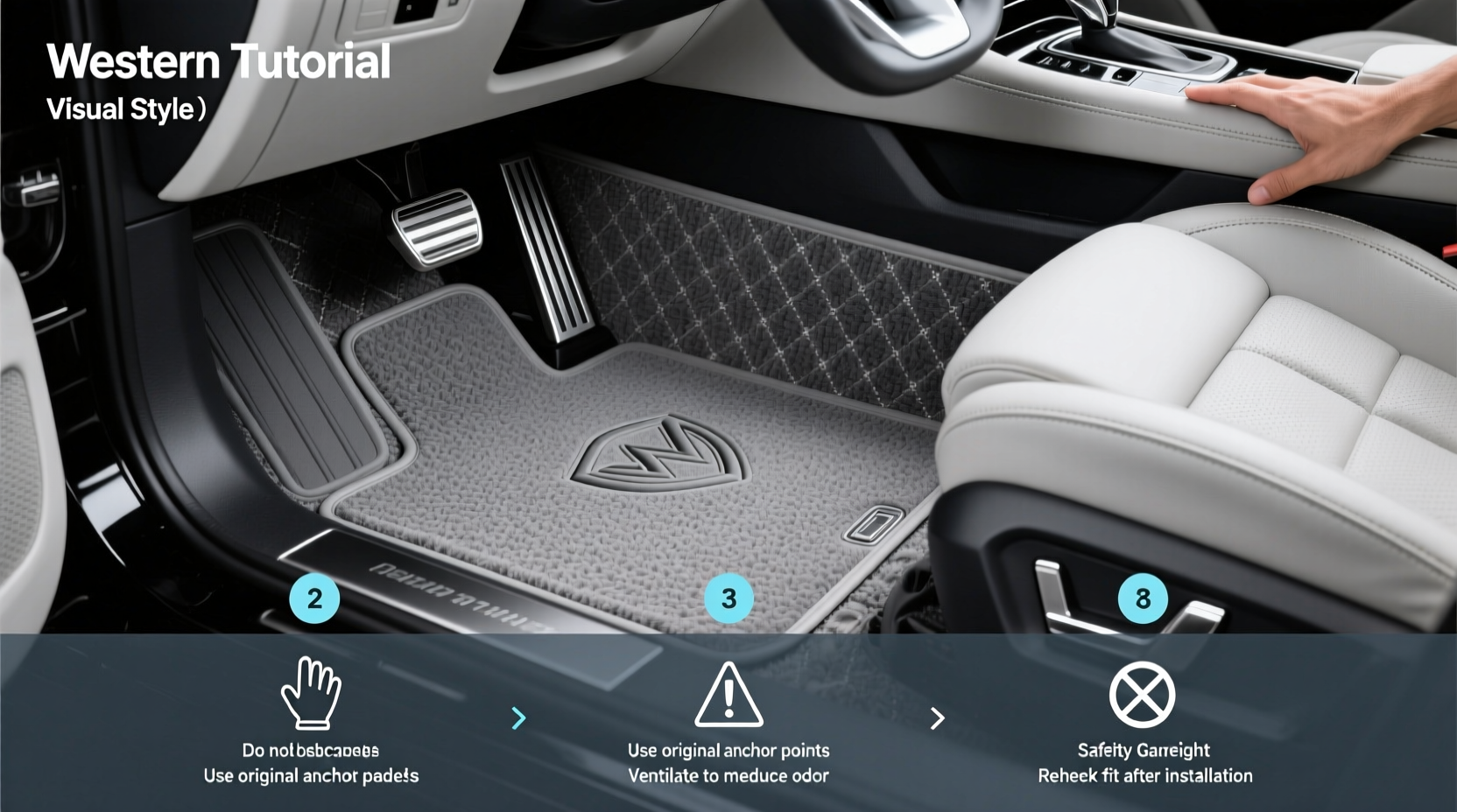 How to Choose Luxury Car Mats with Logo: Buying Guide