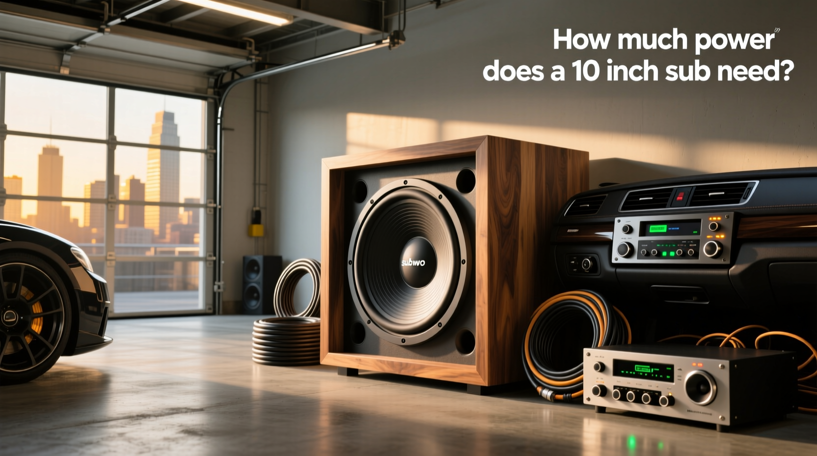 How to Choose 10 Inch Car Power Subwoofer: How Much Power Does a 10 Inch Sub Need?