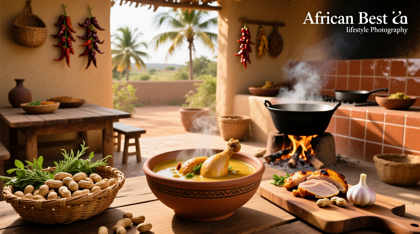 african peanut soup with chicken guide