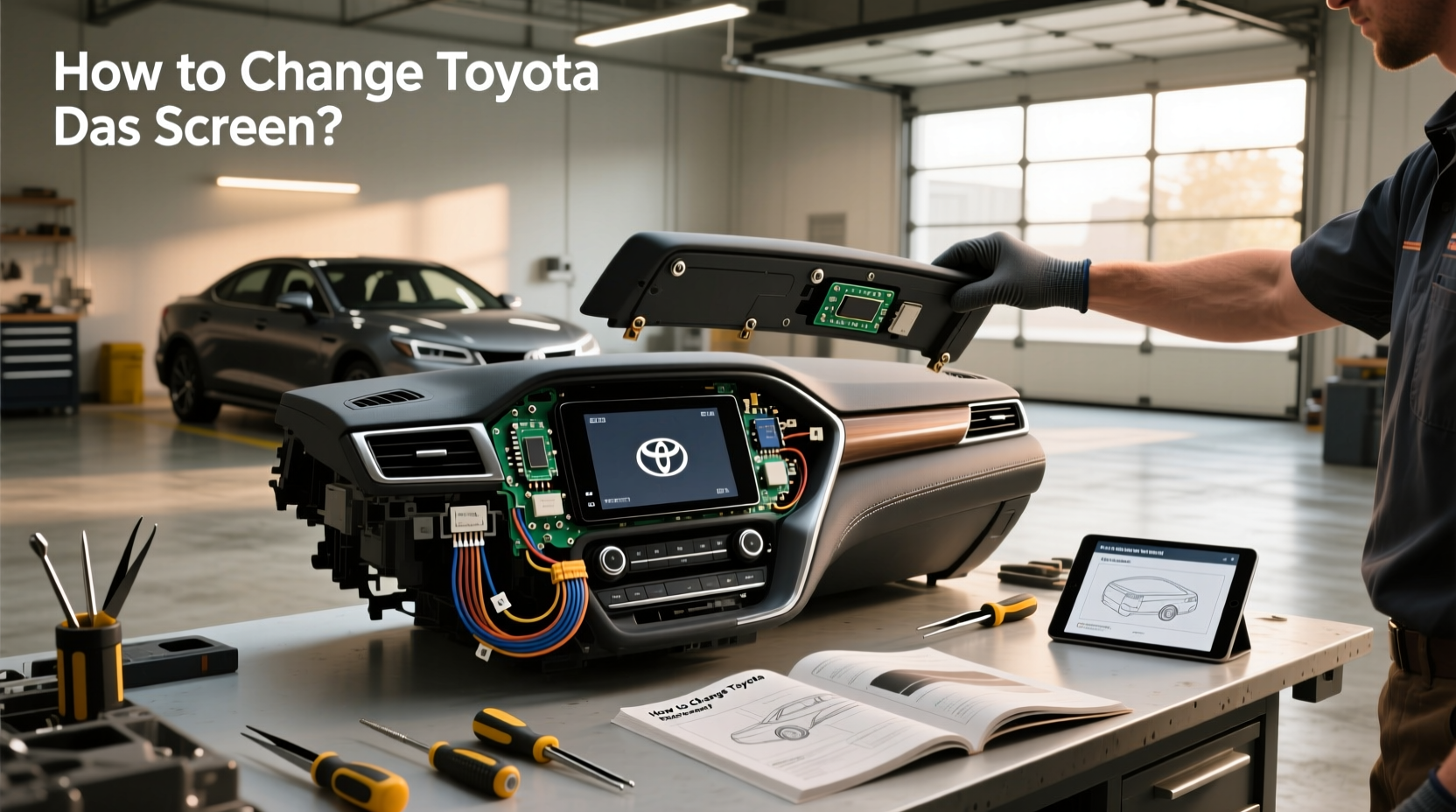 How to choose toyota dashboards,How to change Toyota dash screen?