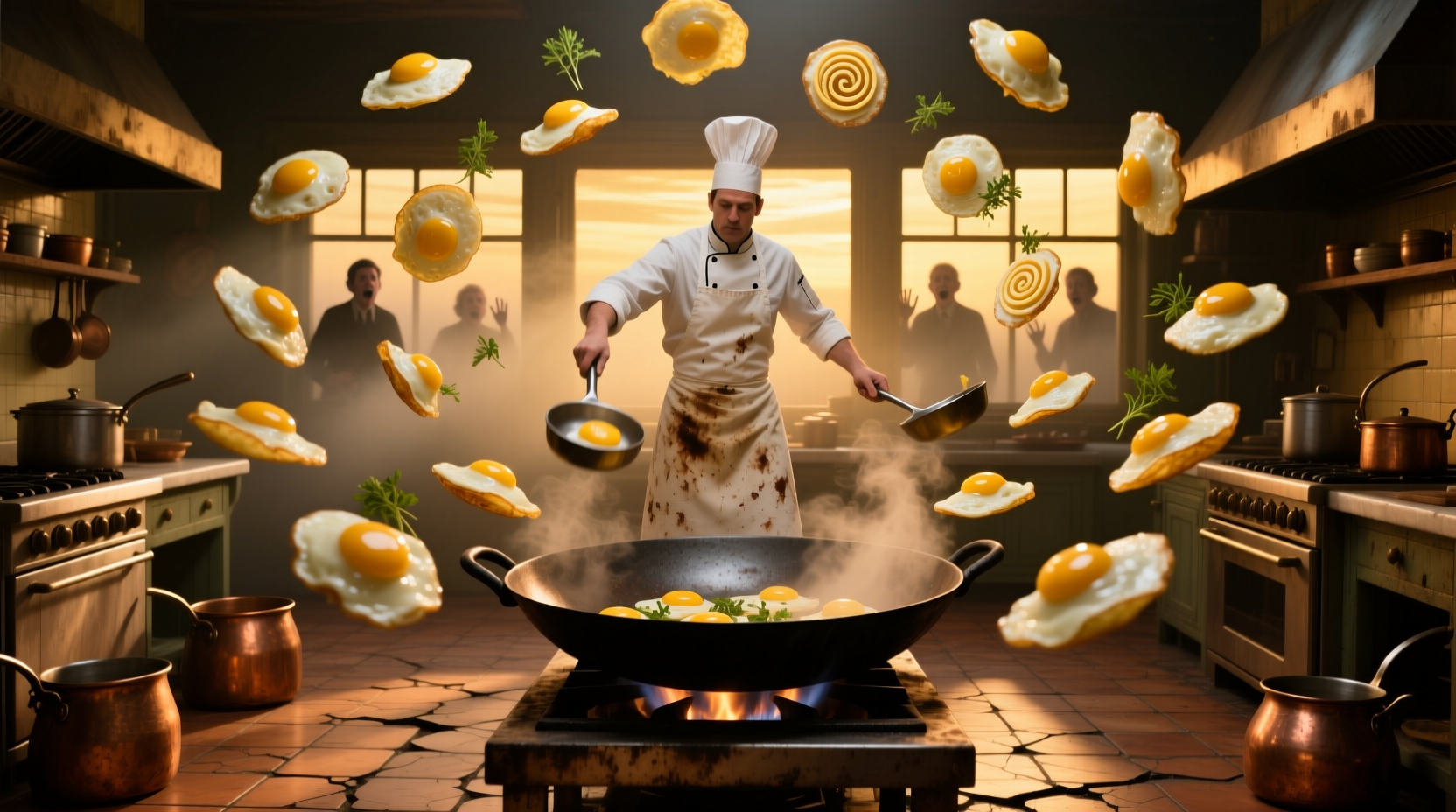 cook everybodys omelettes at the same time with this bo