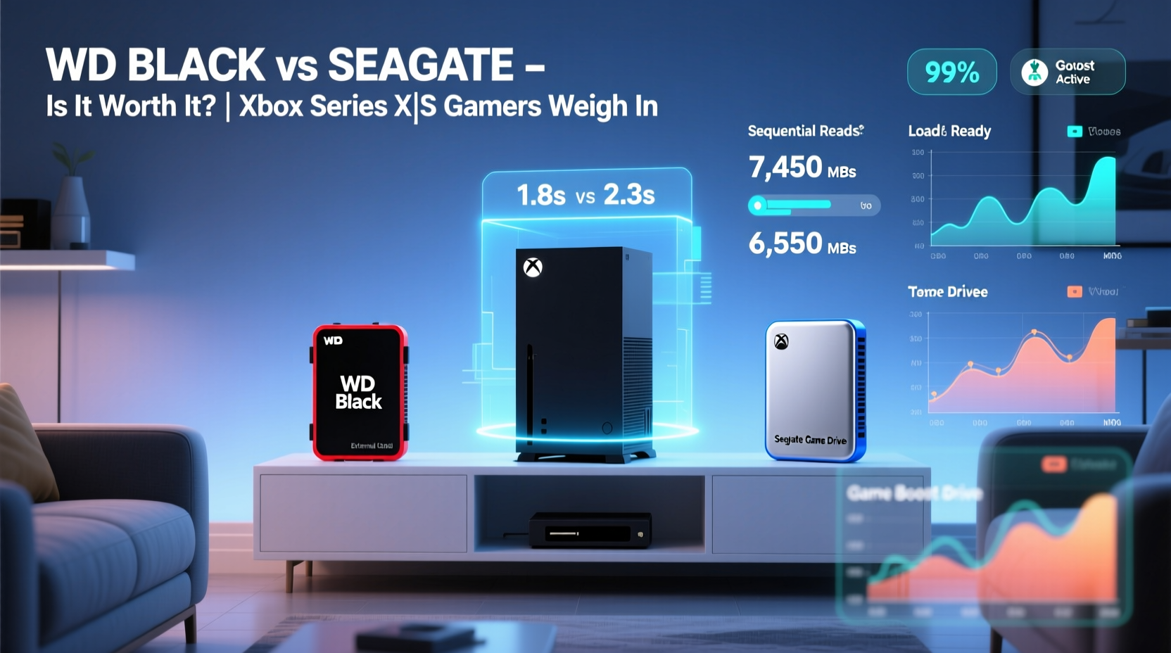 is wd black really better than seagate for xbox series x s gamers weigh in