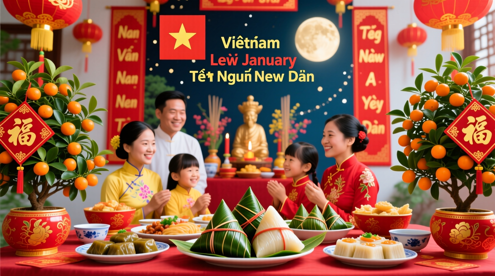 does vietnam celebrate new year on january 1