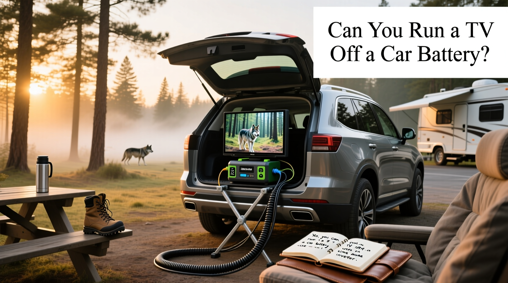 How to Choose Car TV 12 Volt, Can You Run a TV Off a Car Battery?