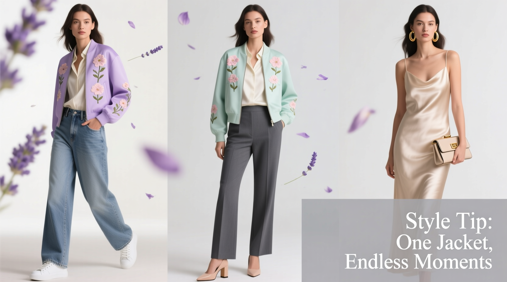 styling tips how to match a small fragrant jacket with versatile outfits for every occasion