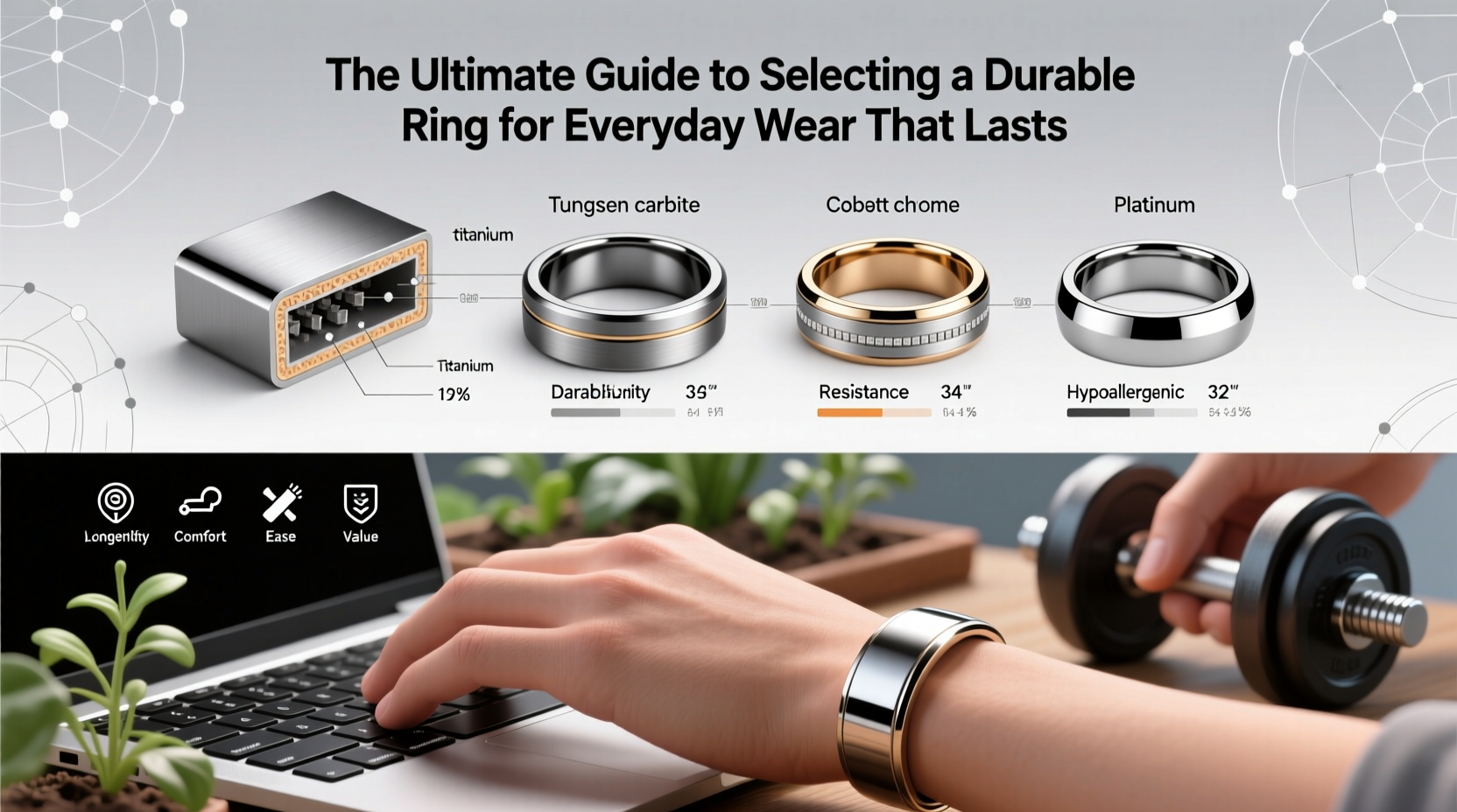 the ultimate guide to selecting a durable ring for everyday wear that lasts