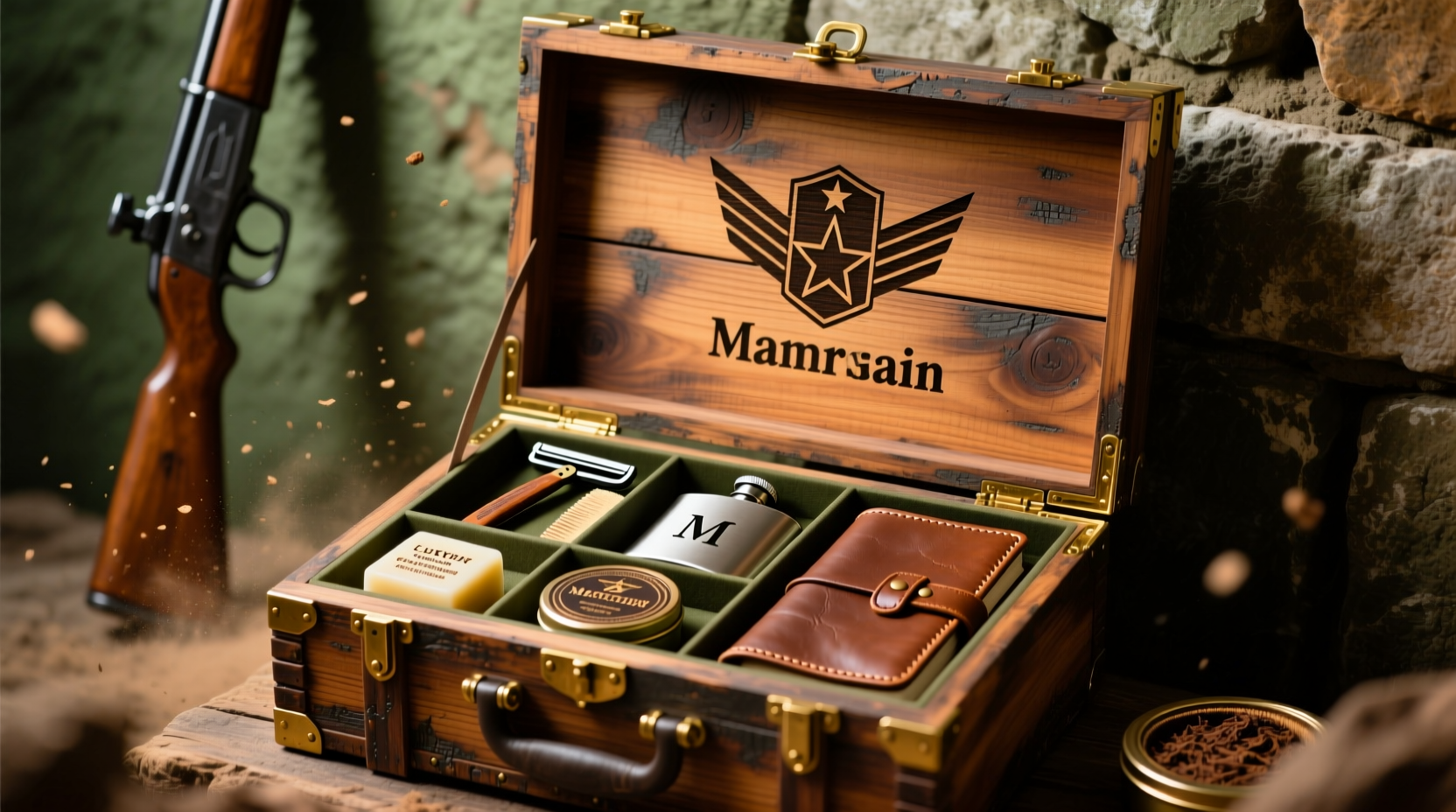ammo box gift set ideas personalized manly gift crates