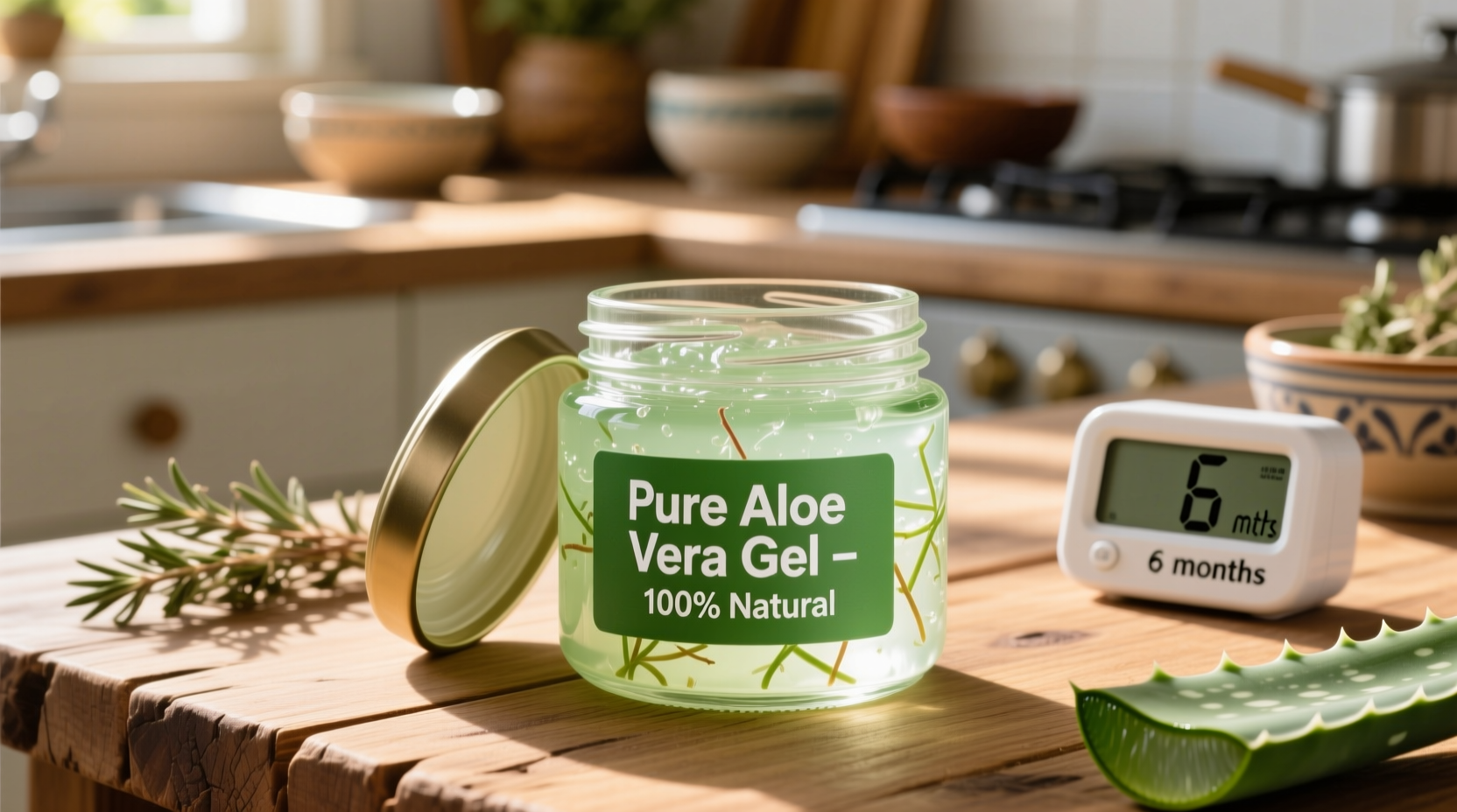 how long is aloe vera gel good for
