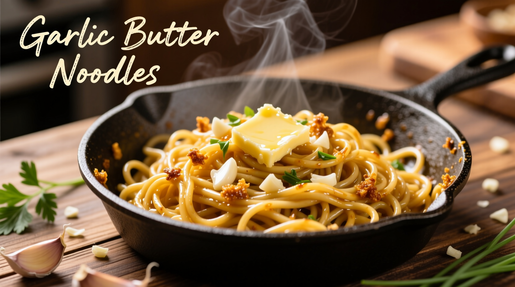 Perfect Noodles Butter and Garlic Recipe: 15-Minute Chef Technique