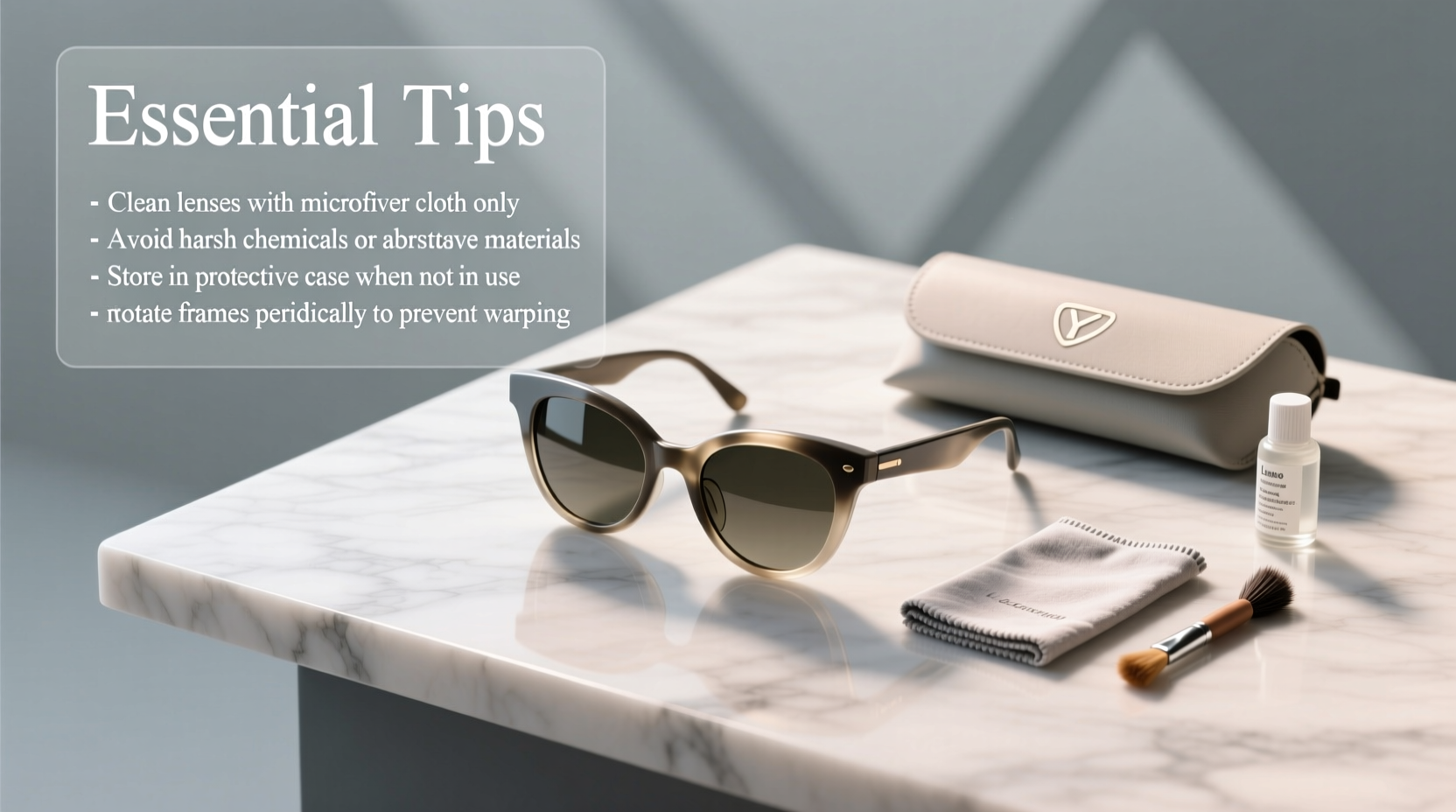 essential tips for maintaining and caring for your polarized cat eye sunglasses