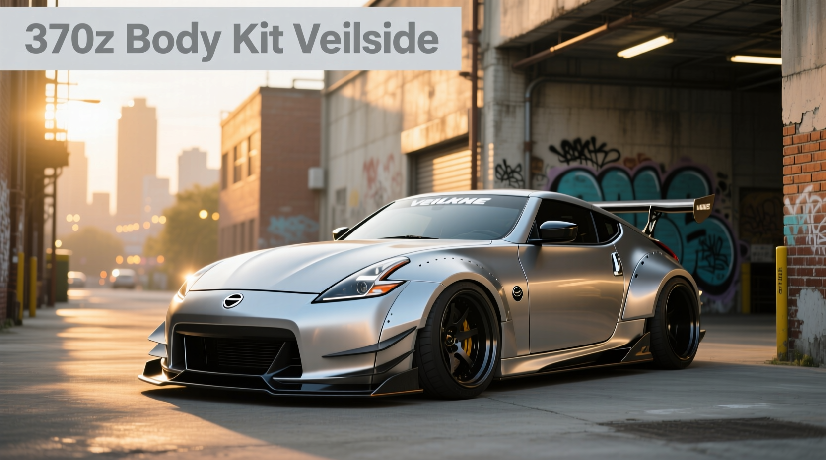 370z veilside body kit guide