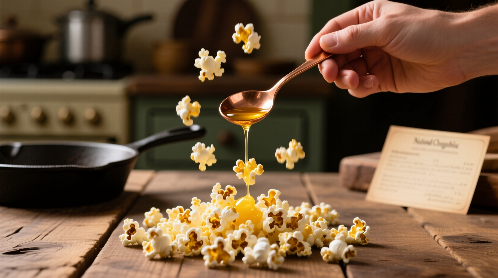 how do i butter popcorn without making it soggy
