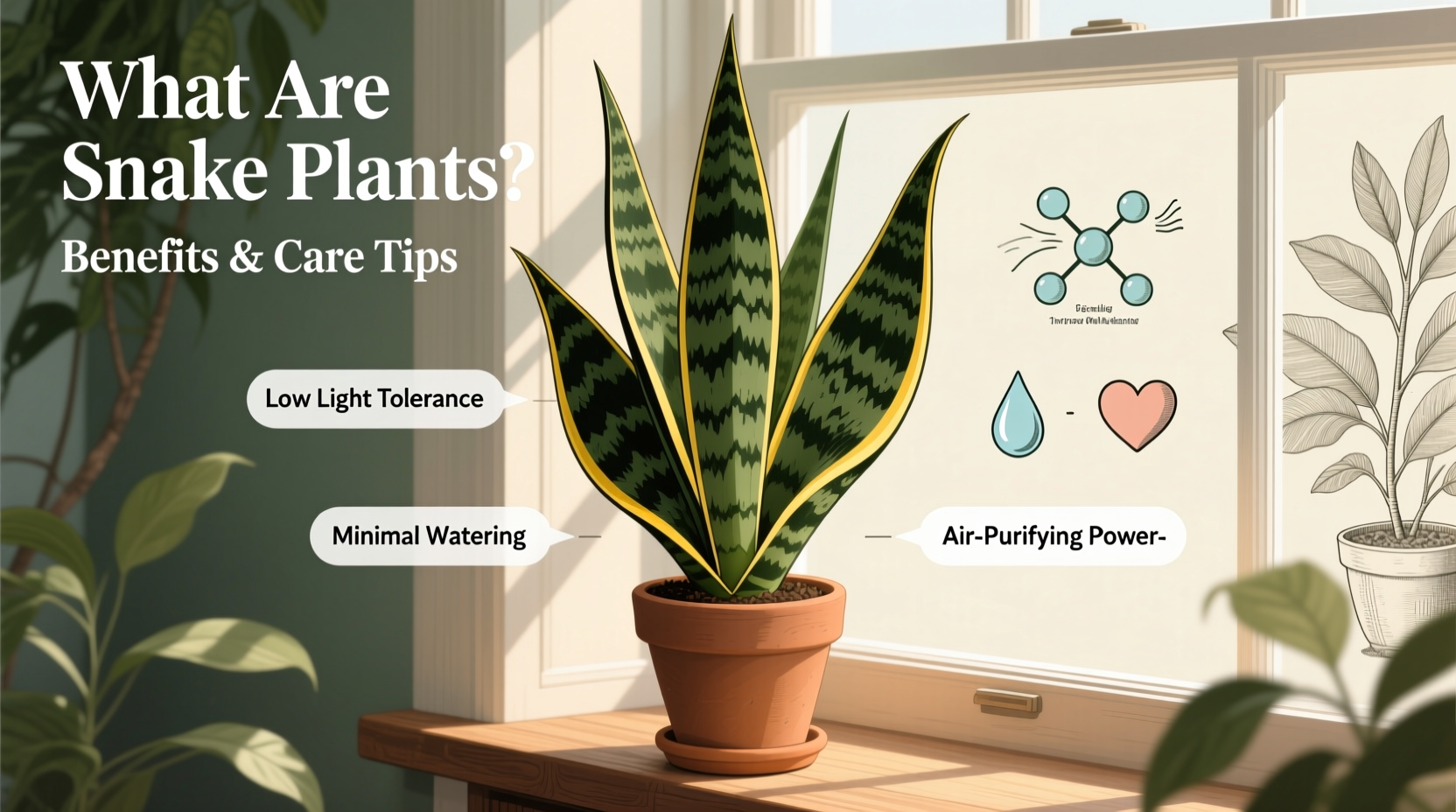What Are Snake Plants? Benefits & Care Tips