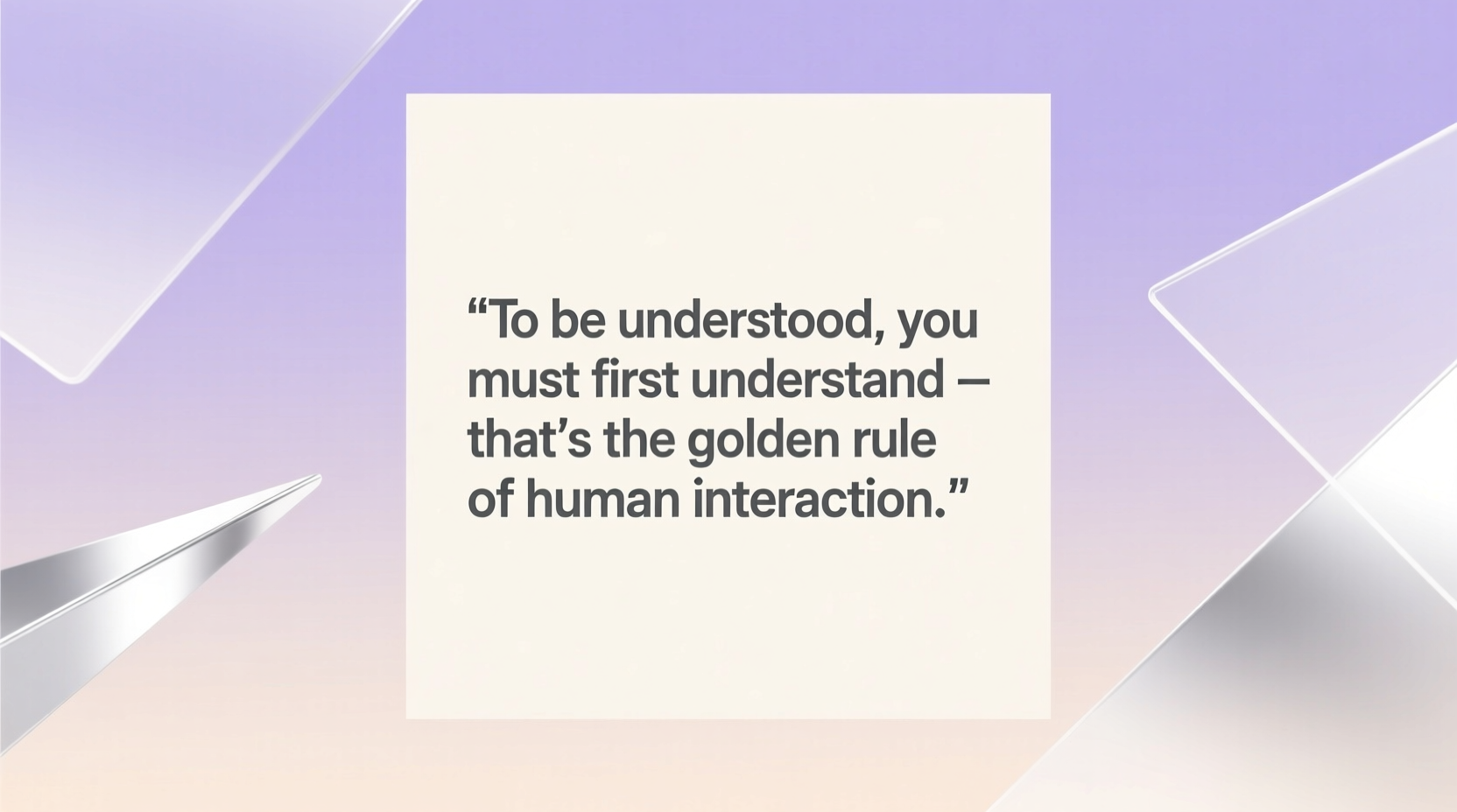 quotes about understanding
