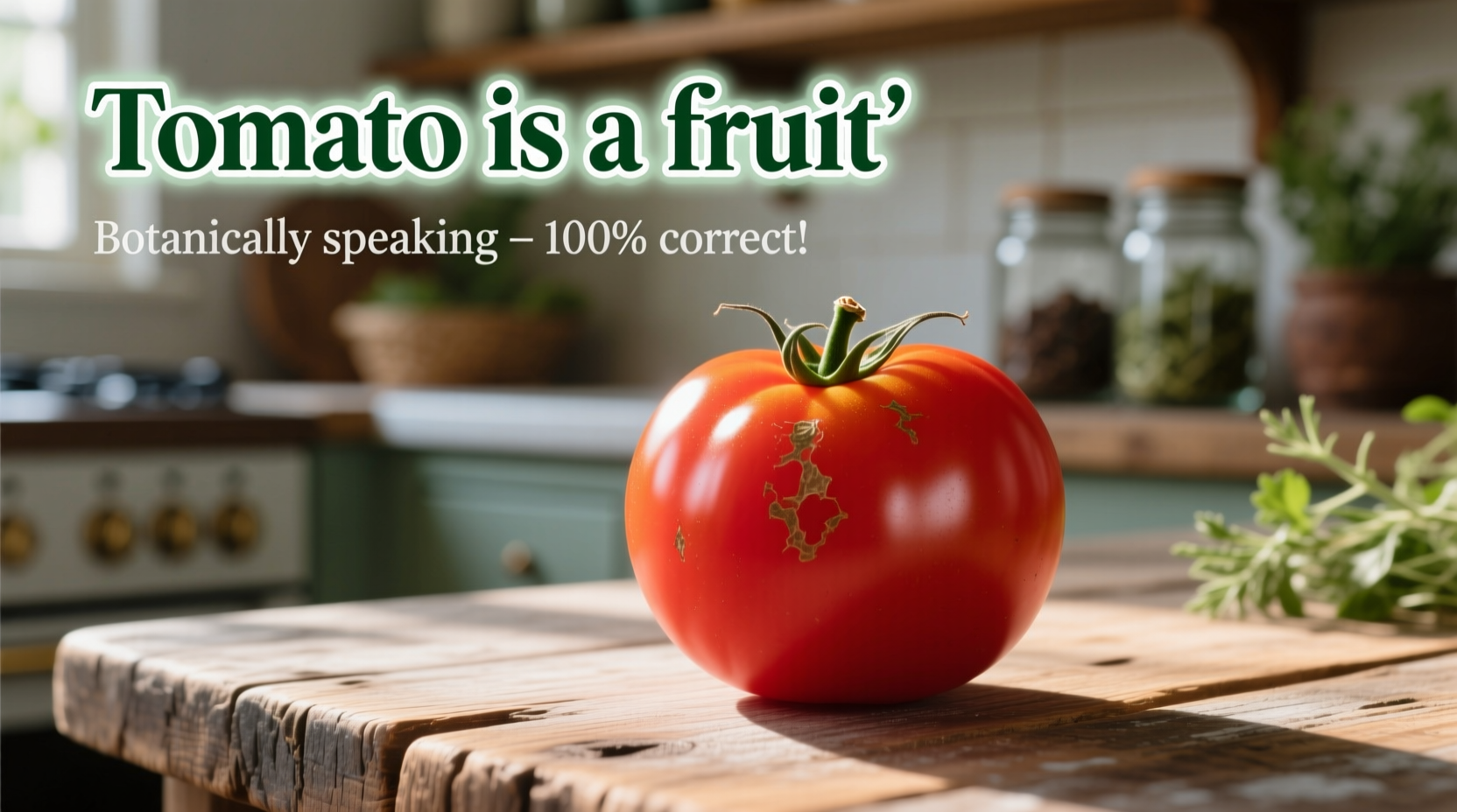 Tomato Is a Fruit: Botanical Facts vs Culinary Reality
