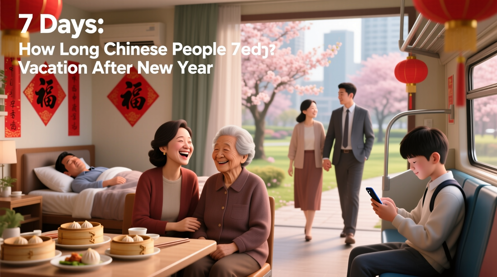 how long do chinese people vacation after new year