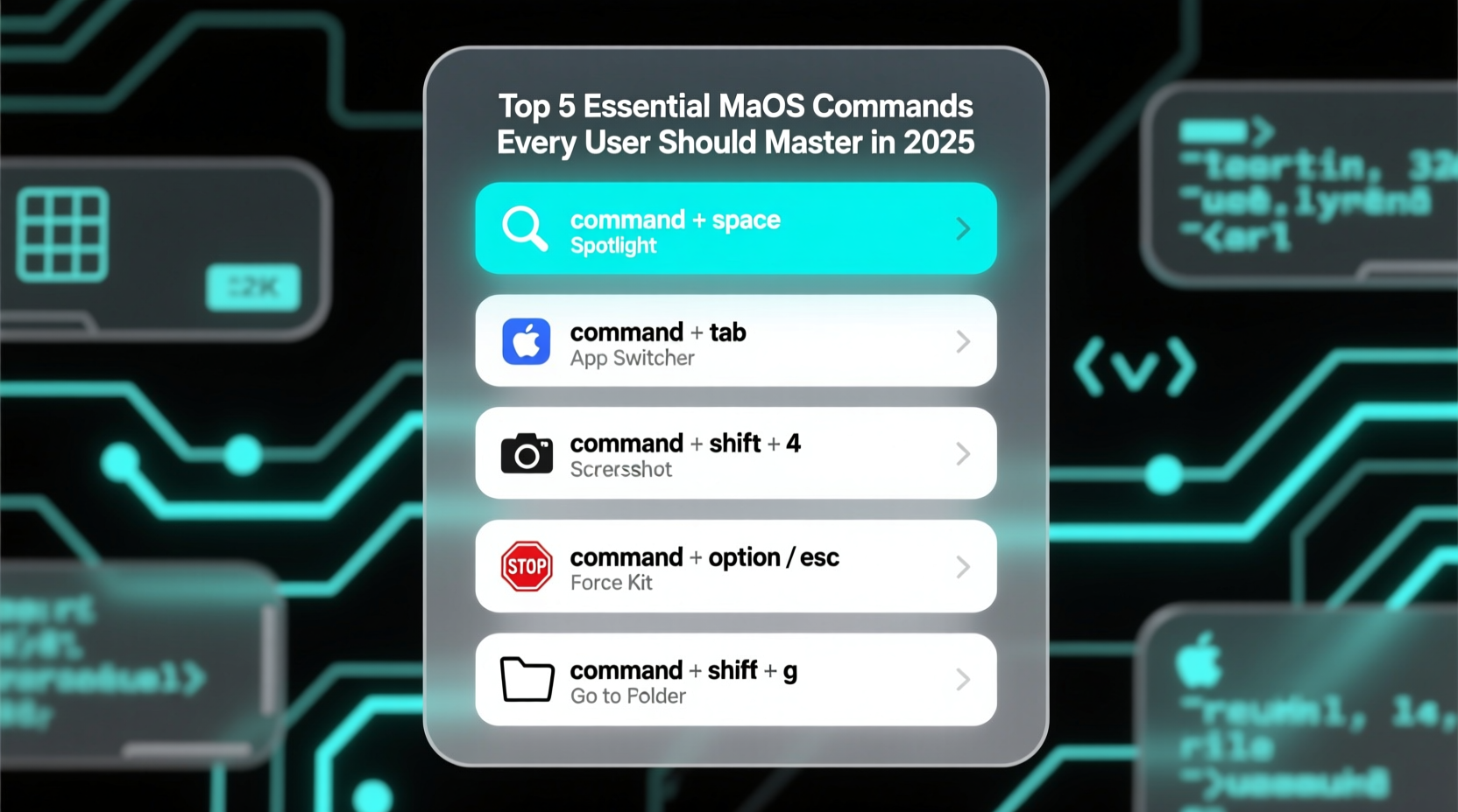 Top 5 Essential macOS Commands Every User Should Master in 2025