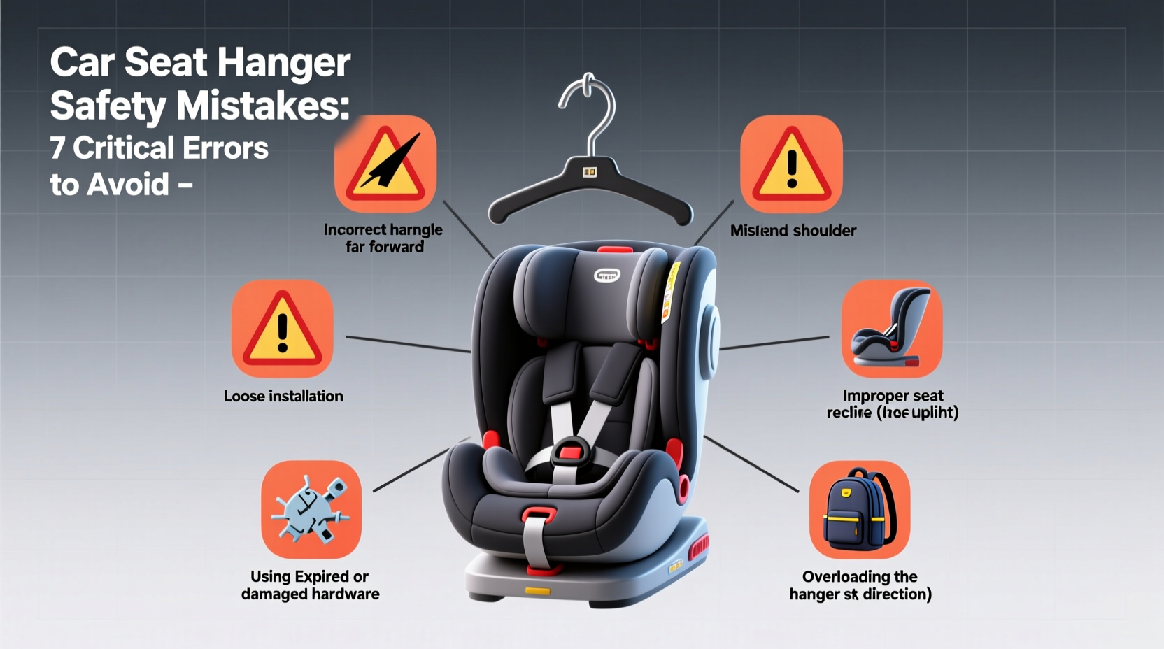 car seat hanger safety mistakes