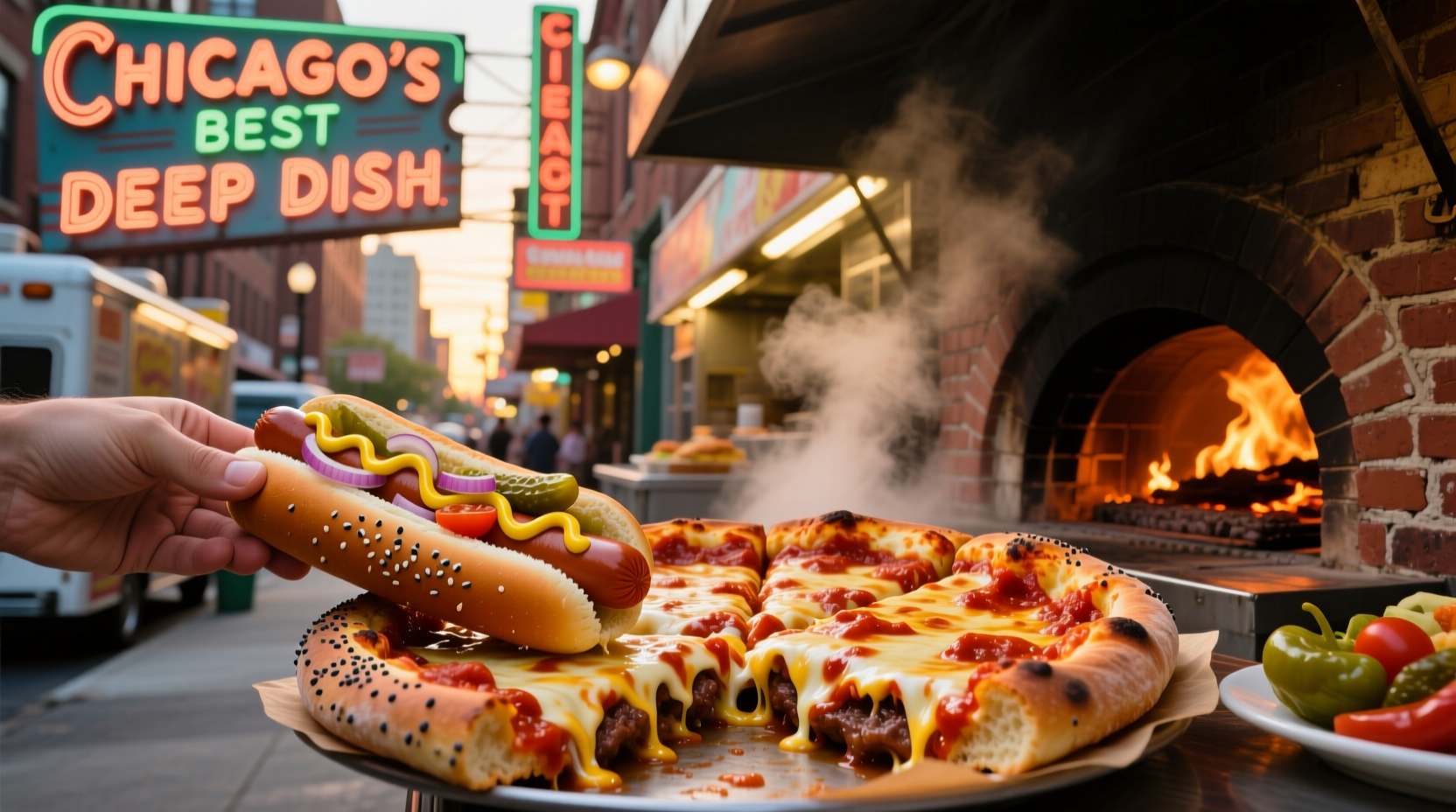 Chicago's Iconic Foods: Deep Dish, Hot Dogs & More