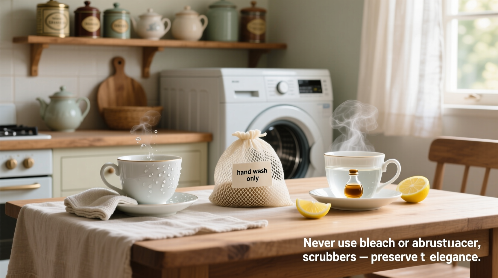 effective methods to clean bone china coffee cups without damage