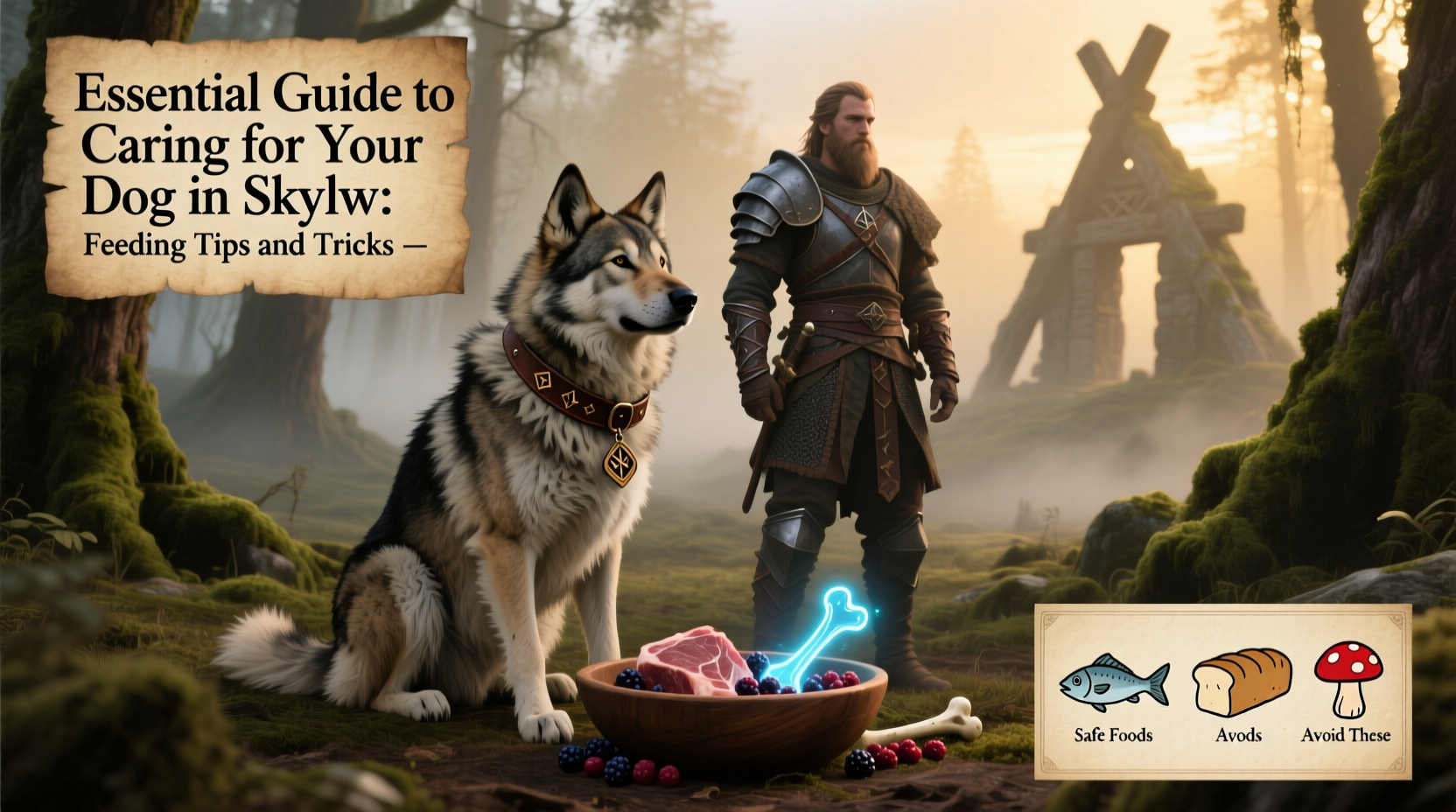 essential guide to caring for your dog in skyrim feeding tips and tricks