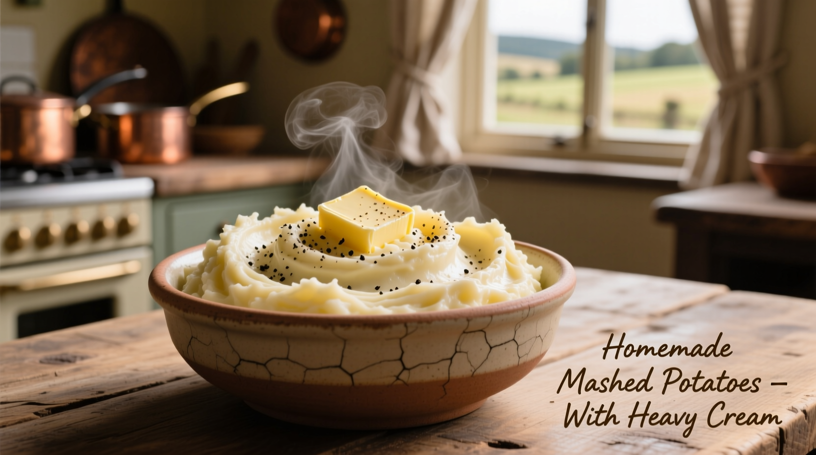 Creamy Mashed Potatoes Recipe with Heavy Cream