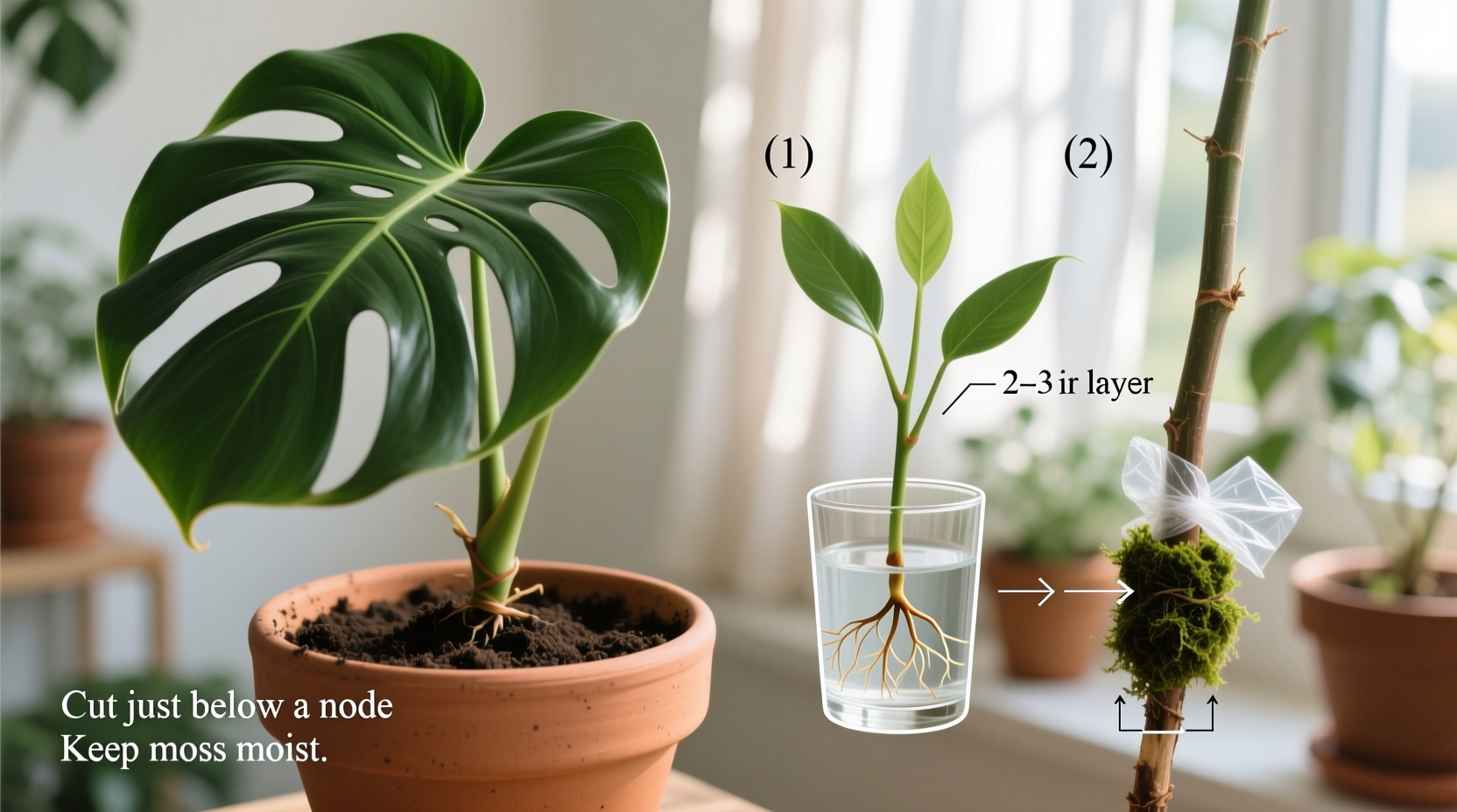 How to Propagate Split Leaf Philodendron Easily