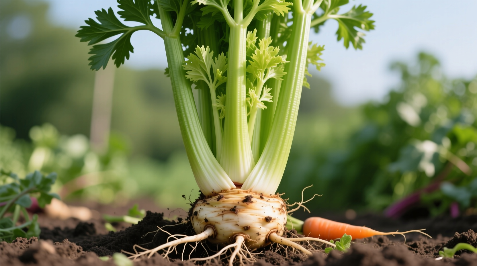 is celery a root vegetable