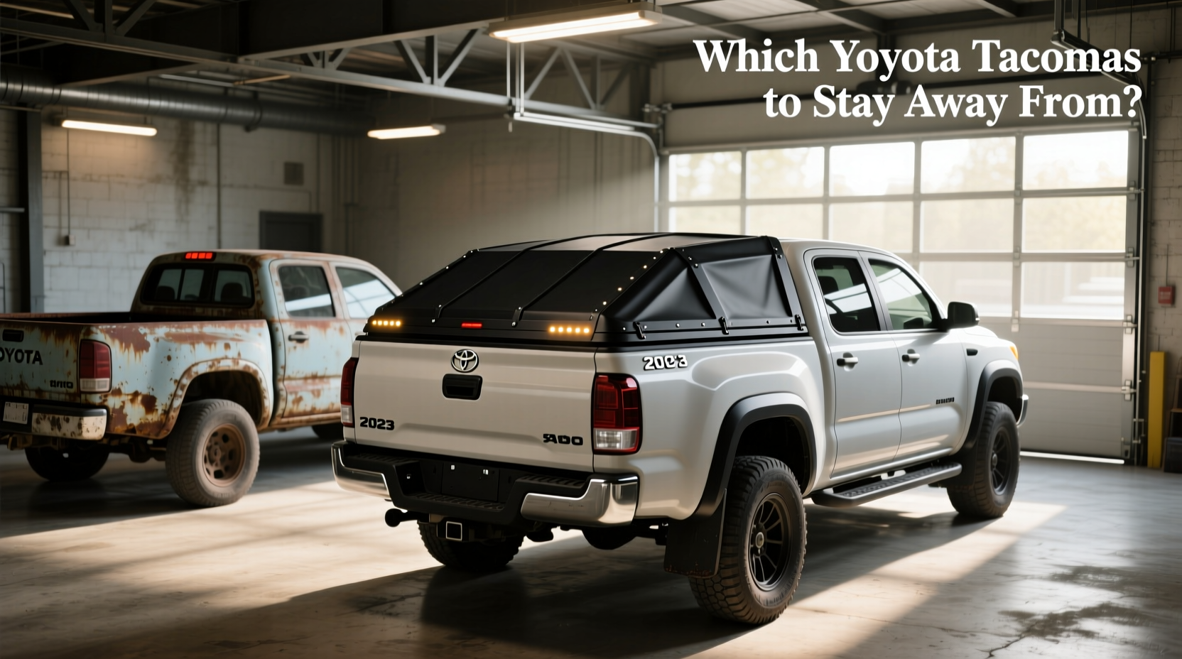 How to Choose a Toyota Tacoma Truck Cap and the Worst Years to Avoid