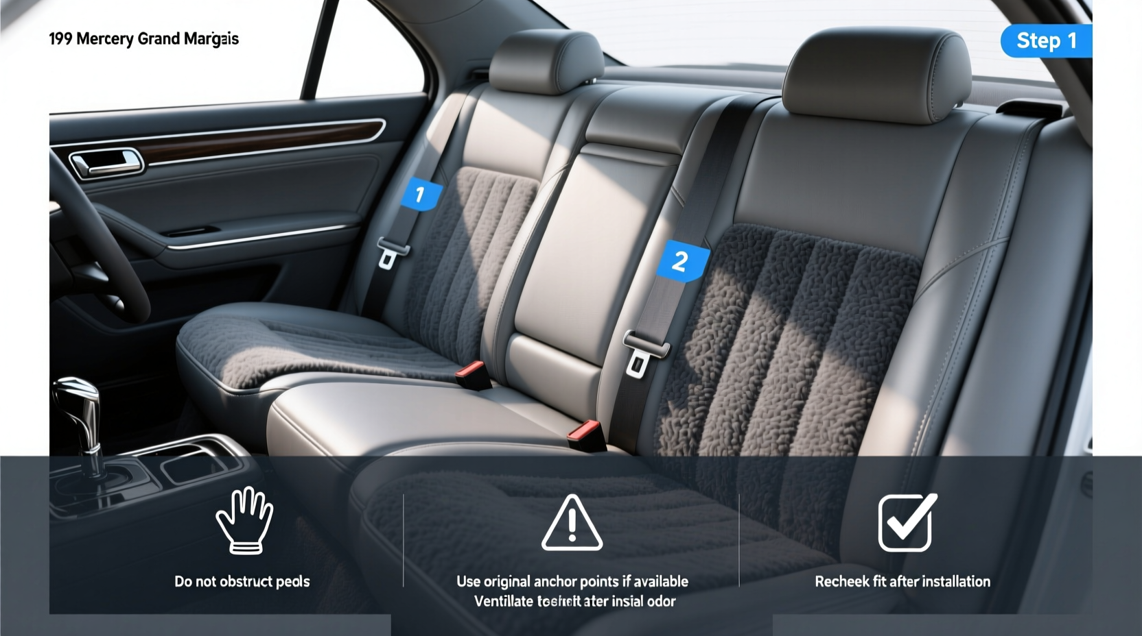 1999 grand marquis seat covers