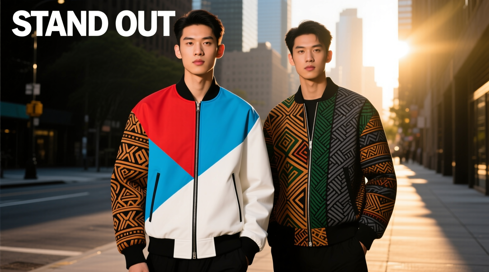 color block vs patterned jackets which style makes you stand out more