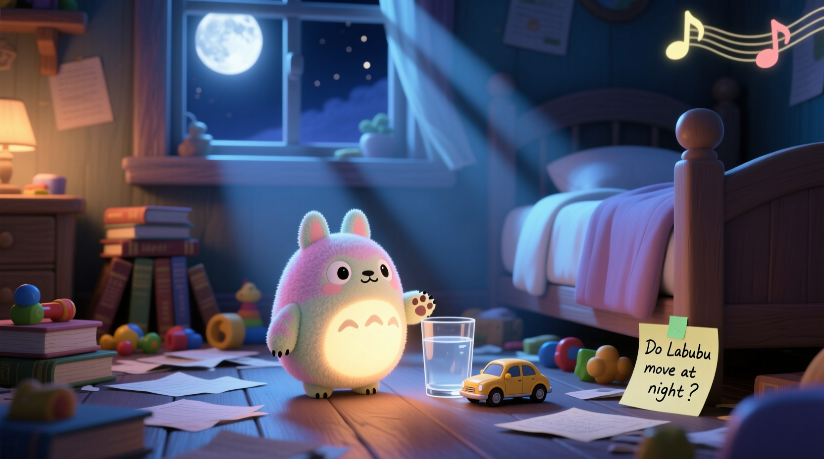do labubu move at night