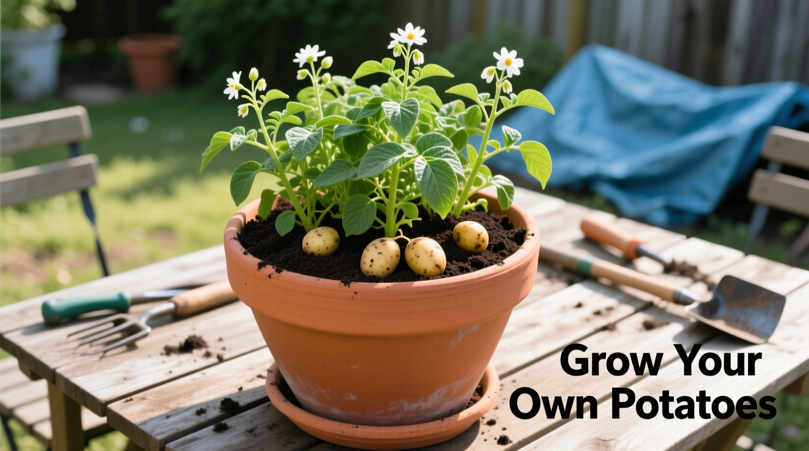 Potato Container Garden: Complete Growing Guide