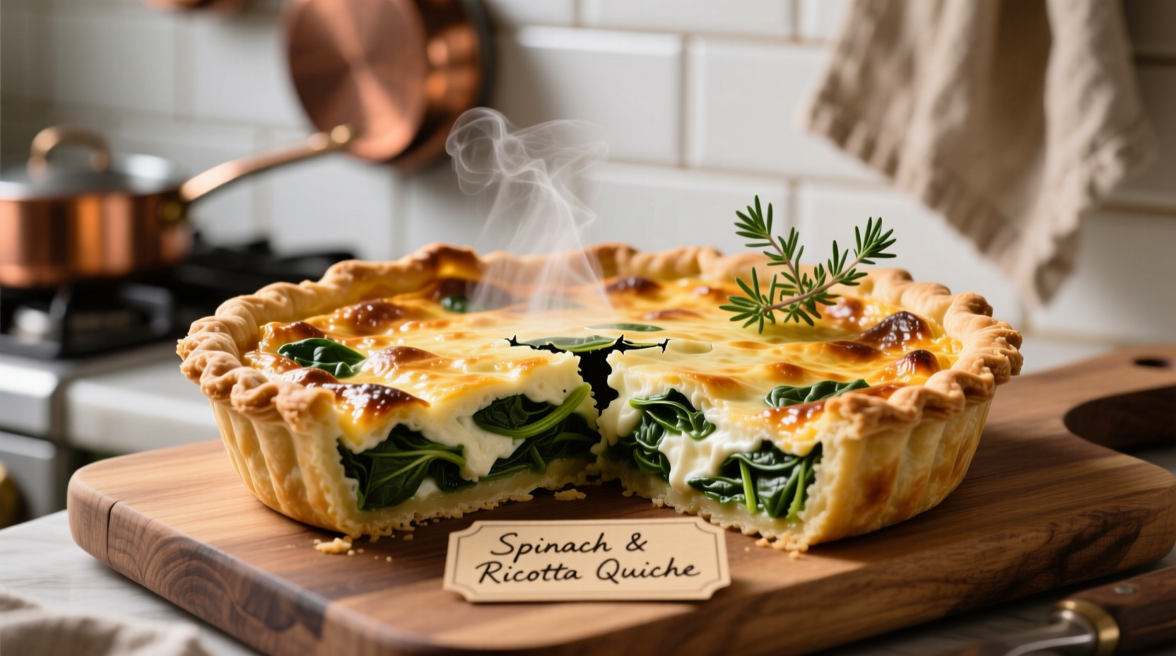 Perfect Spinach and Ricotta Quiche Recipe: Foolproof Guide