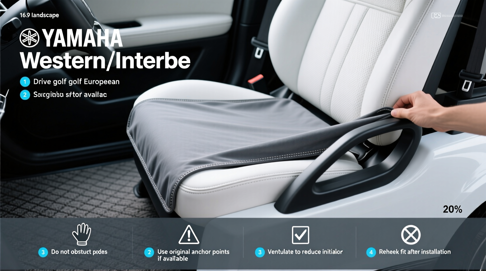 How to Choose Yamaha Drive Golf Cart Seat Covers