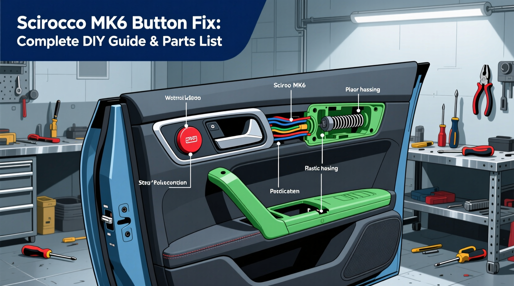 scirocco mk6 button fix