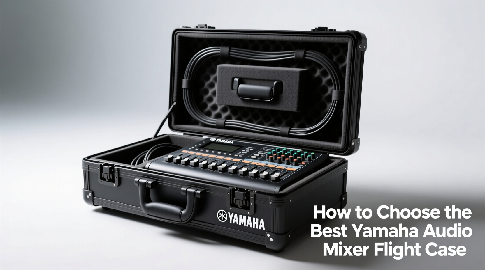 yamaha audio mixer flight case