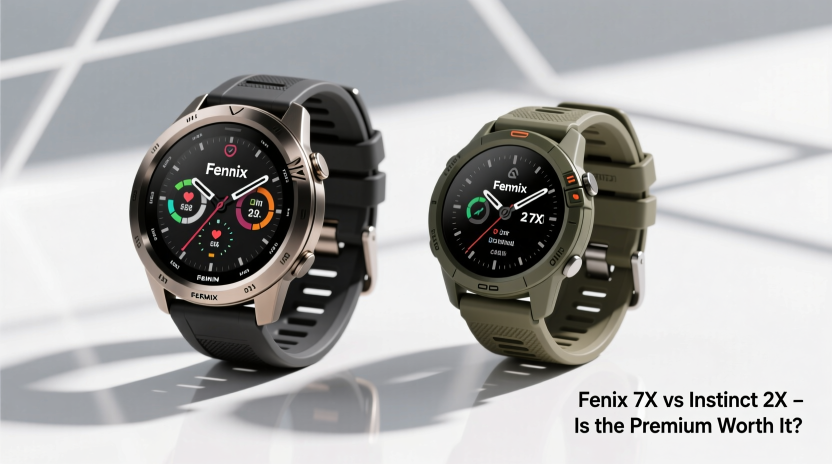 garmin fenix 7x vs instinct 2x is the extra money for the fenix really worth it