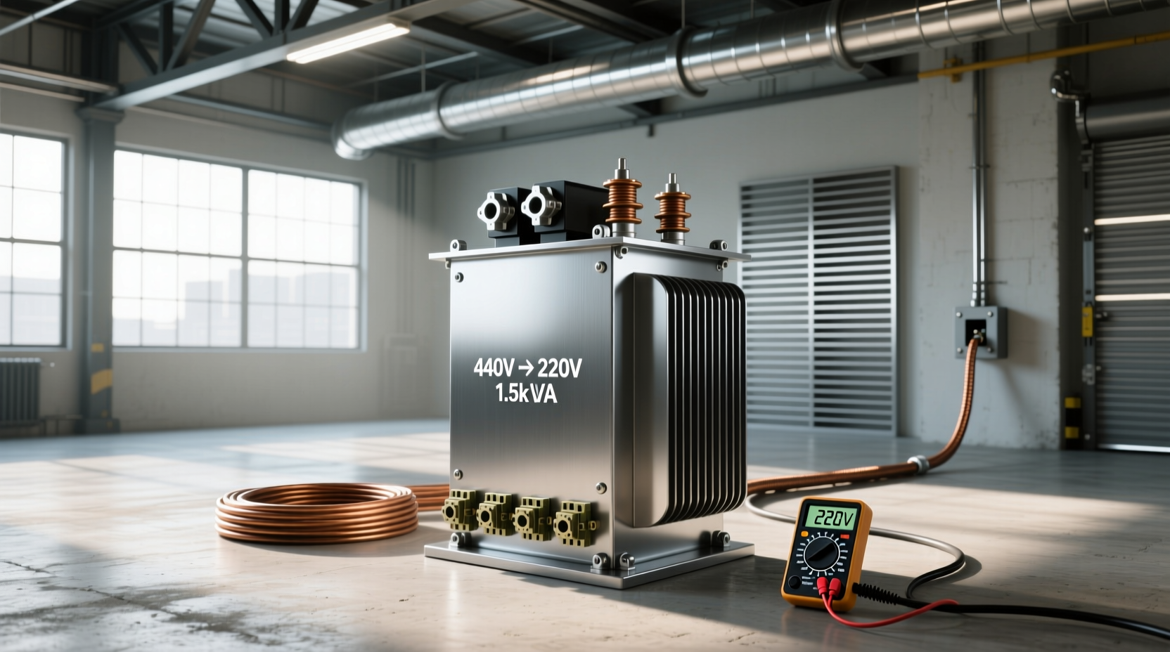 440v to 220v transformer guide (1.5kva)