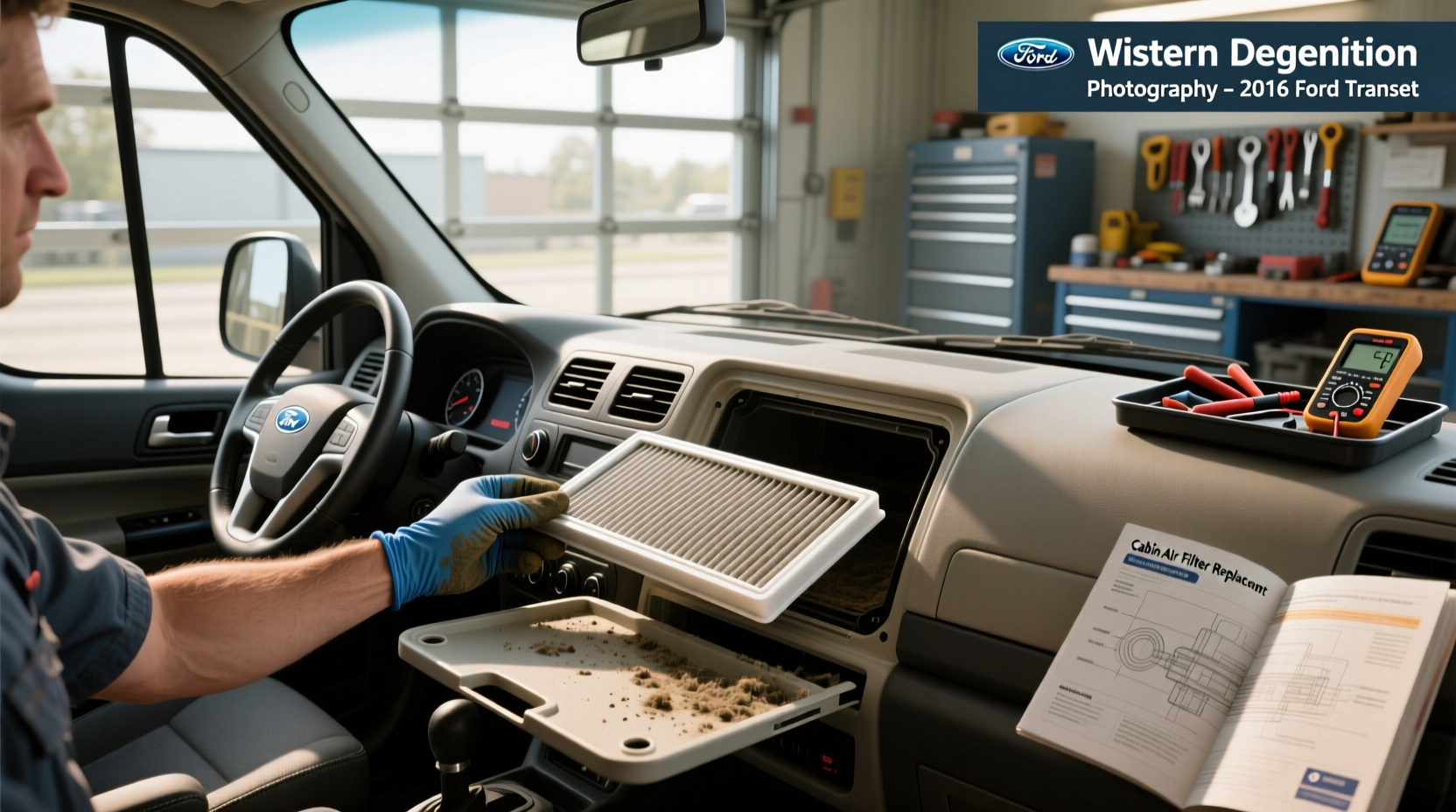 How to Replace Cabin Air Filter in a 2016 Ford Transit