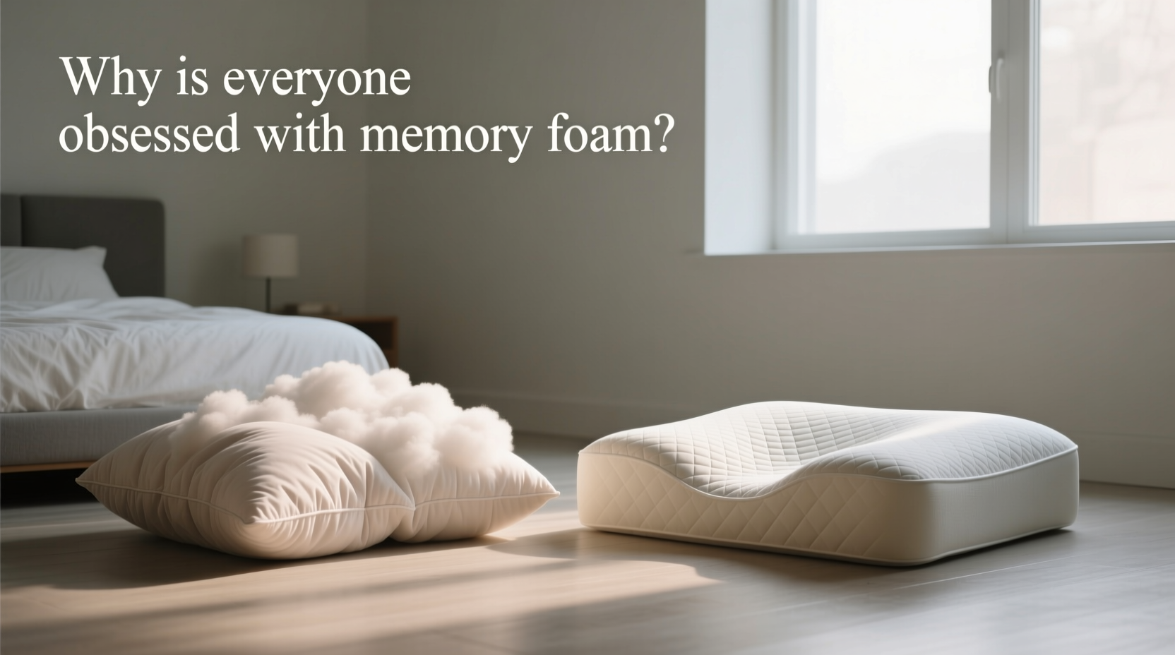 soft pillow vs memory foam why is everyone obsessed with memory foam