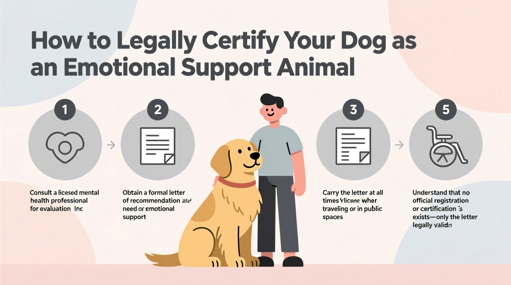 step by step guide to certify your dog as an emotional support animal legally and effectively