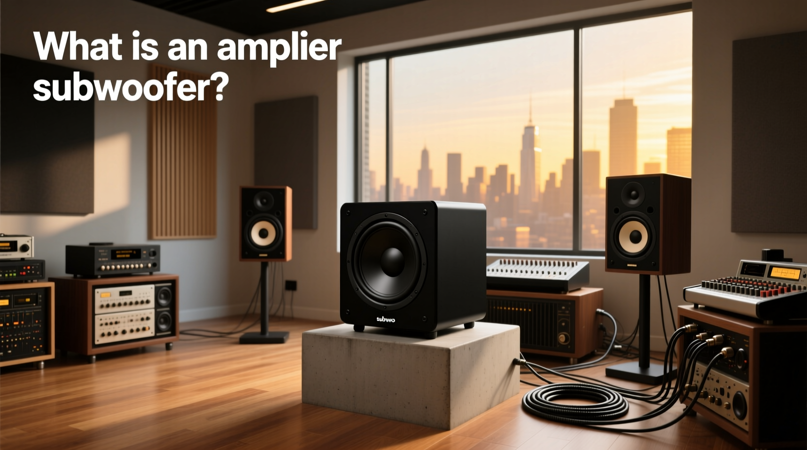 Amplifier Subwoofer Guide: How to Choose the Right One