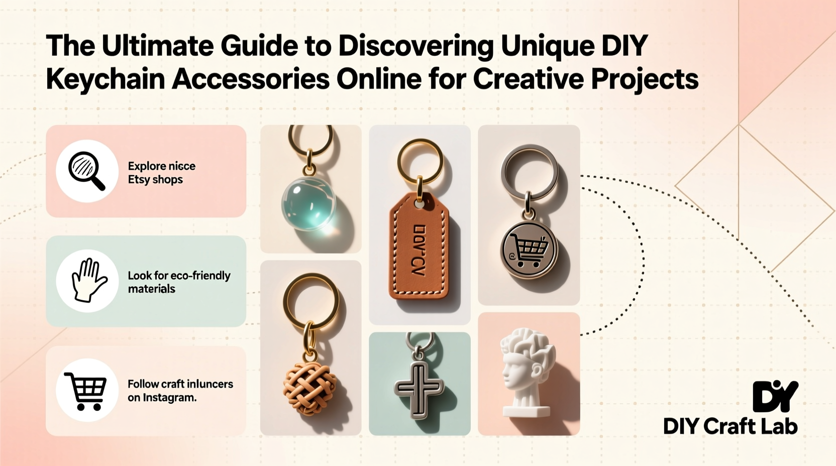 the ultimate guide to discovering unique diy keychain accessories online for creative projects