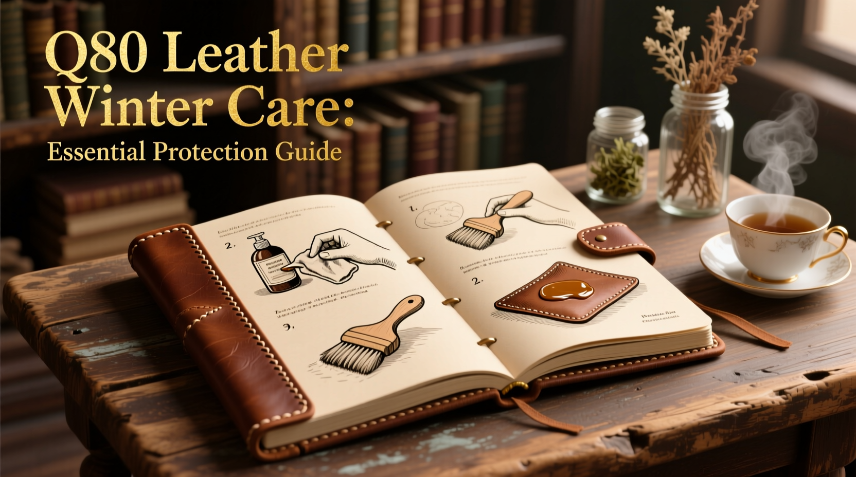 q60 leather winter care