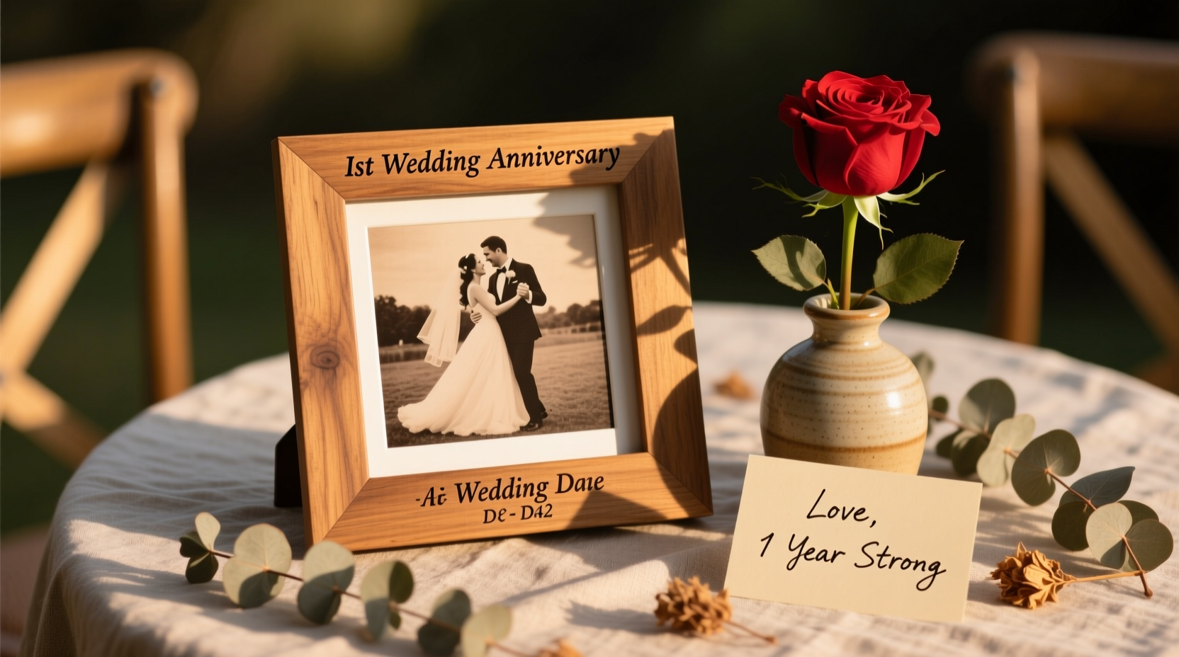 what to give for 1st wedding anniversary