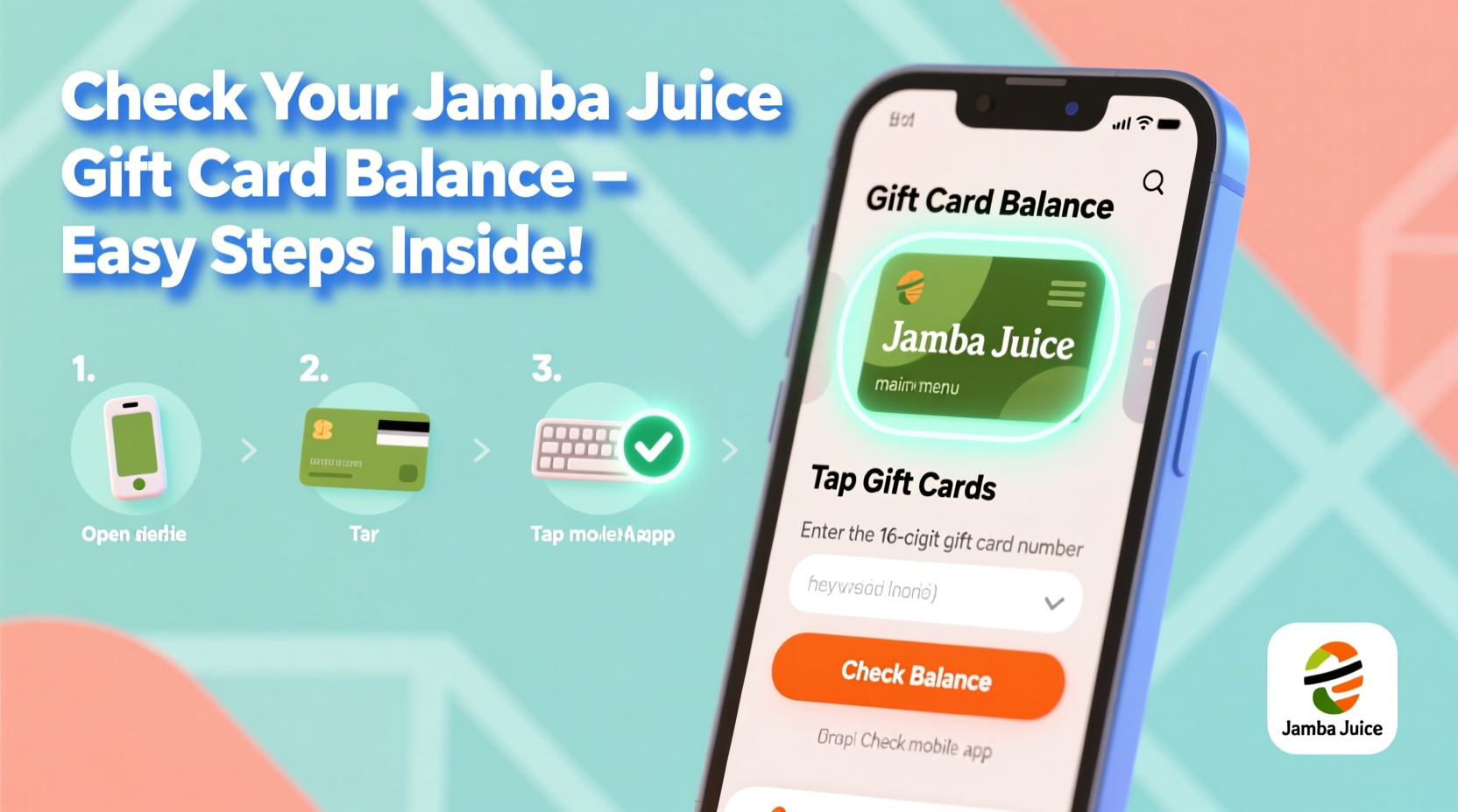 check jamba juice gift card balance easy steps inside