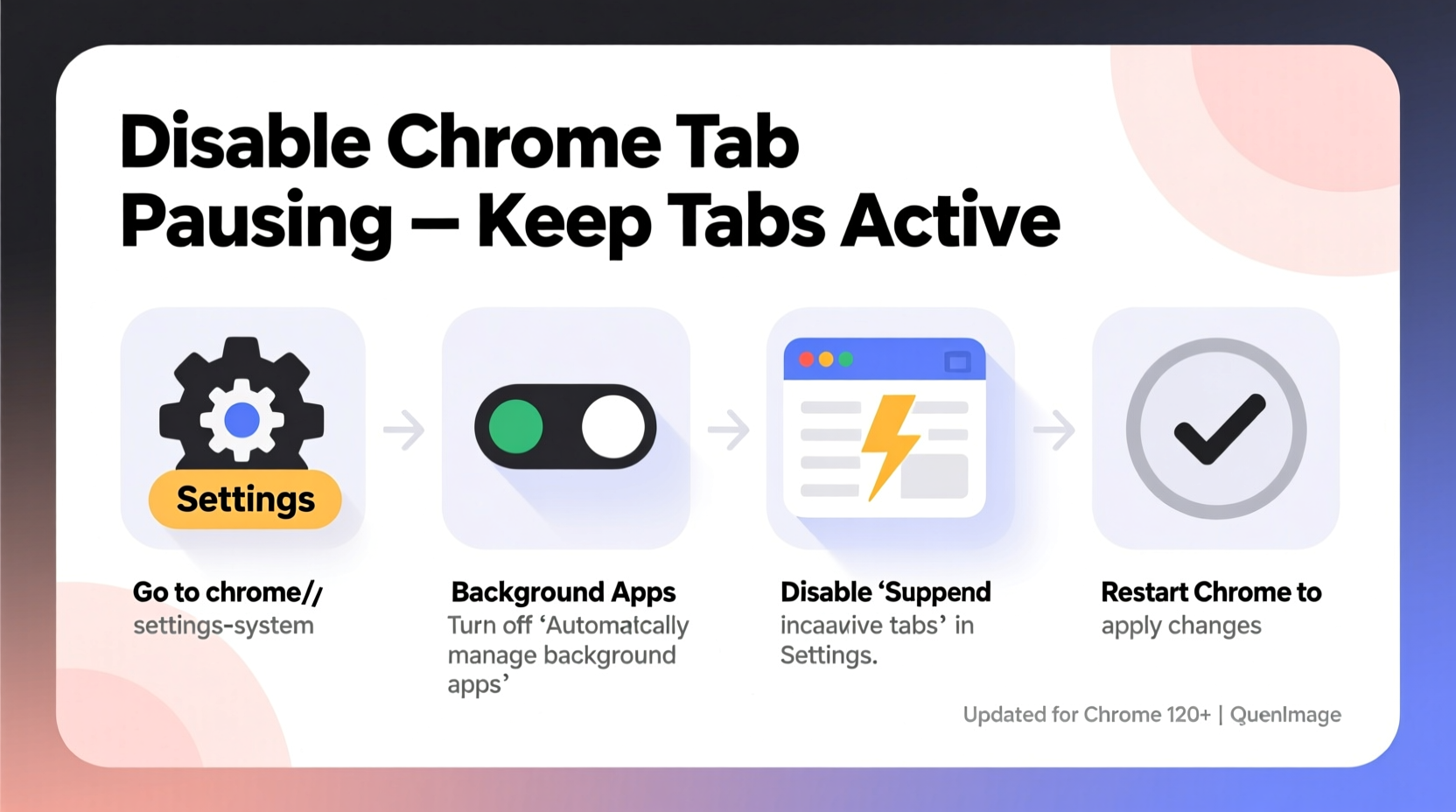 effective ways to disable chromes tab pausing and keep your tabs always active