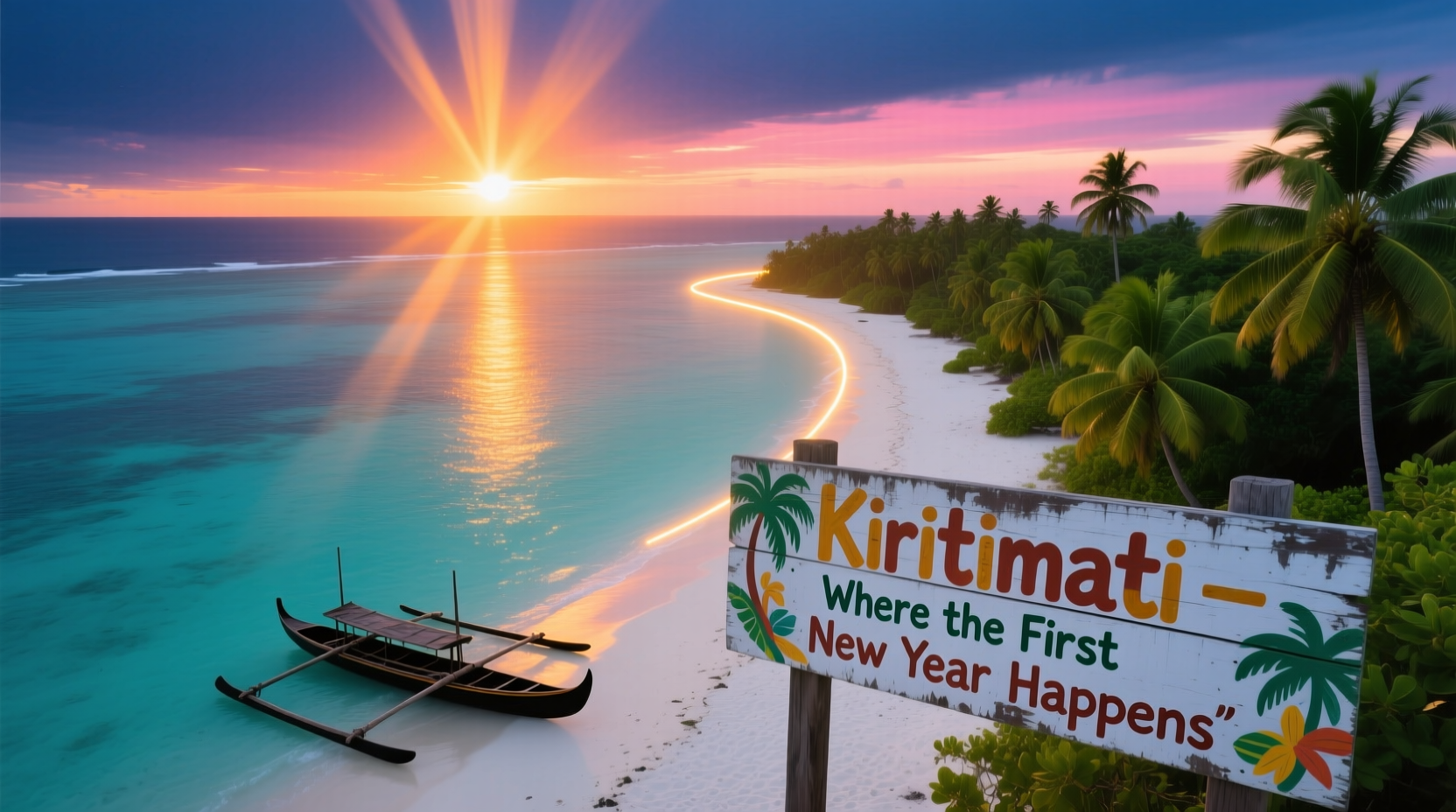 Where the First New Year Happens: Kiritimati, Kiribati