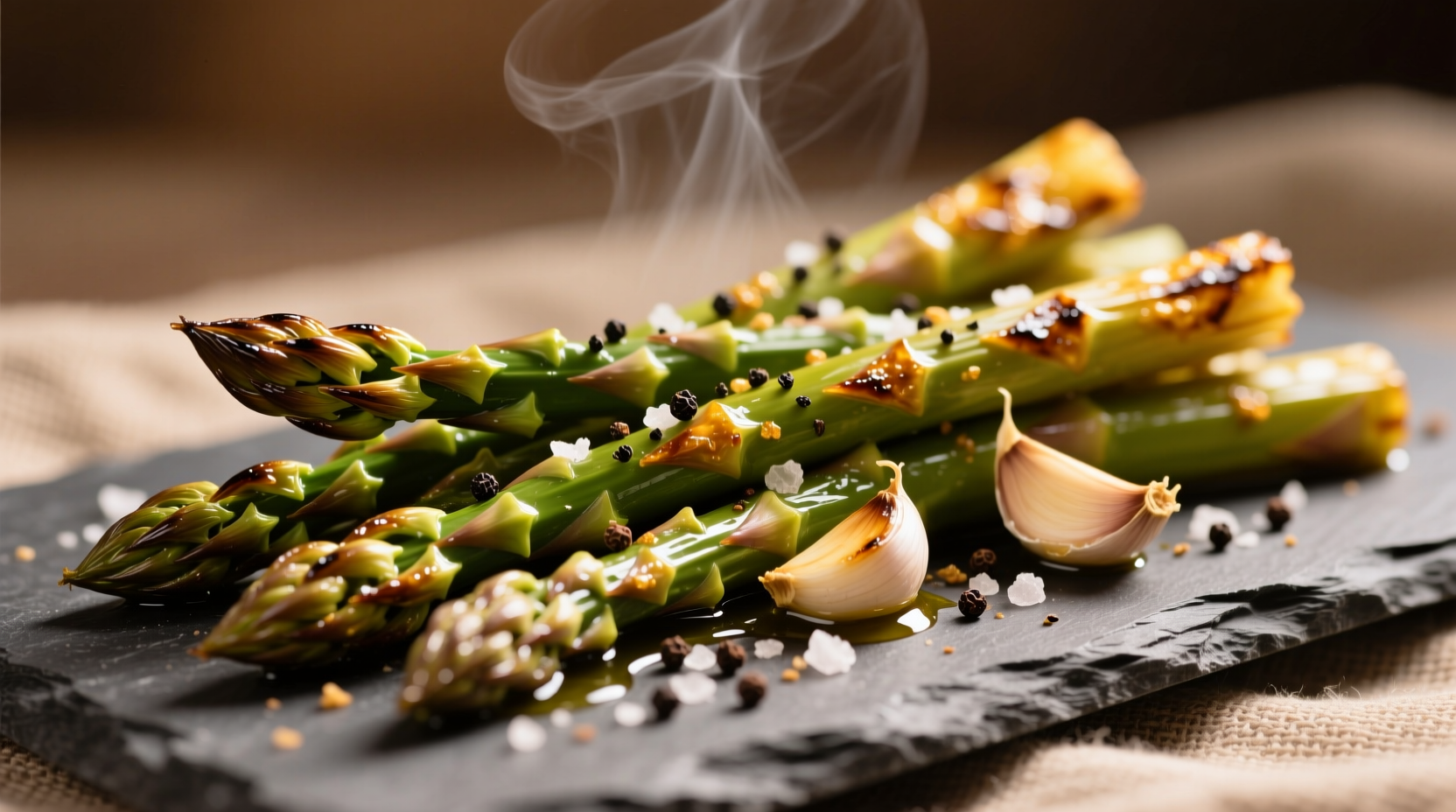garlic roasted asparagus